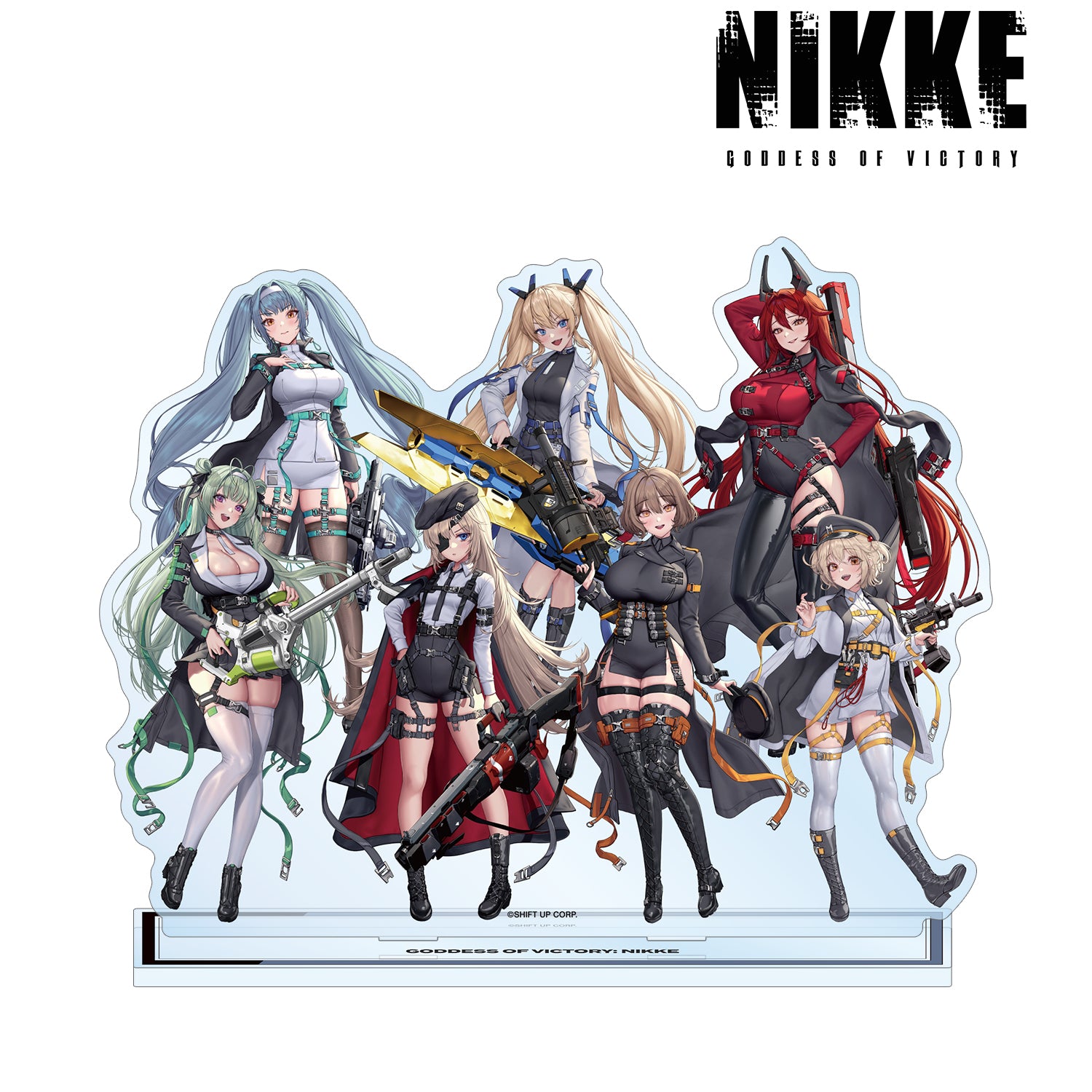 (Goods - Acrylic Stand) GODDESS OF VICTORY: NIKKE Art by LOVECACAO Ensemble Tactical Fashion Ver. BIG Acrylic Stand