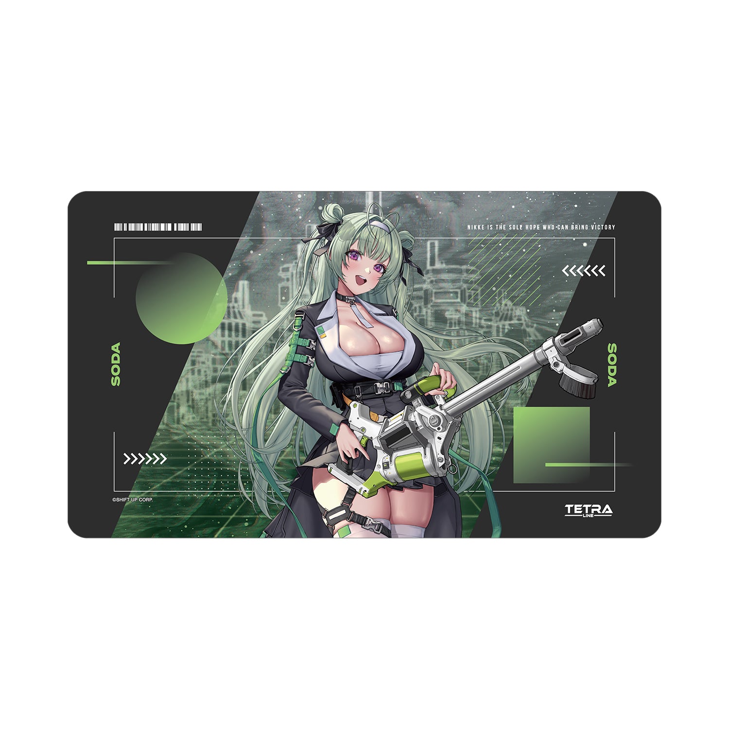 (Goods - Mat) GODDESS OF VICTORY: NIKKE Art by LOVECACAO Soda Tactical Fashion Ver. Multi-purpose Desk Mat