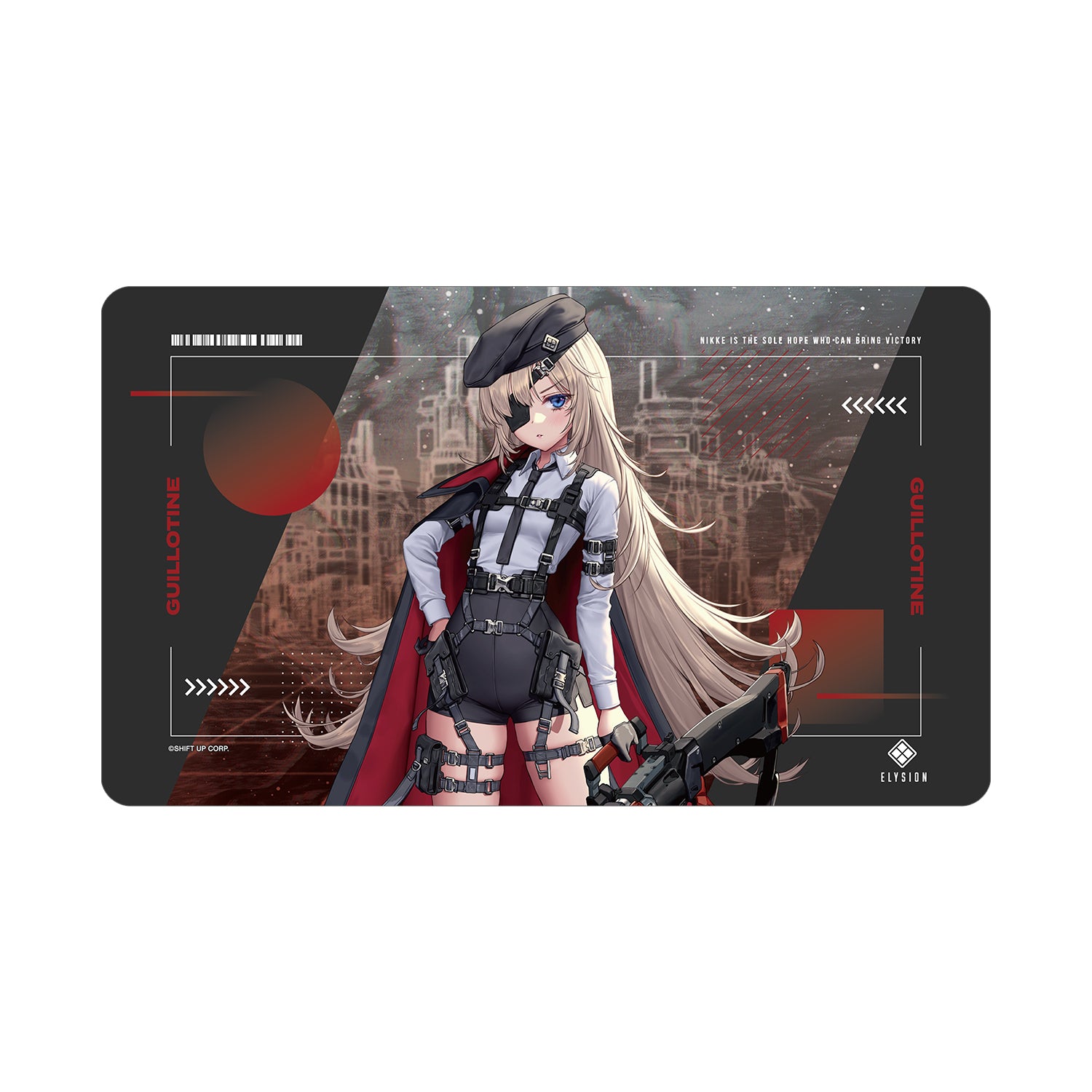 (Goods - Mat) GODDESS OF VICTORY: NIKKE Art by LOVECACAO Guillotine Tactical Fashion Ver. Multi-purpose Desk Mat