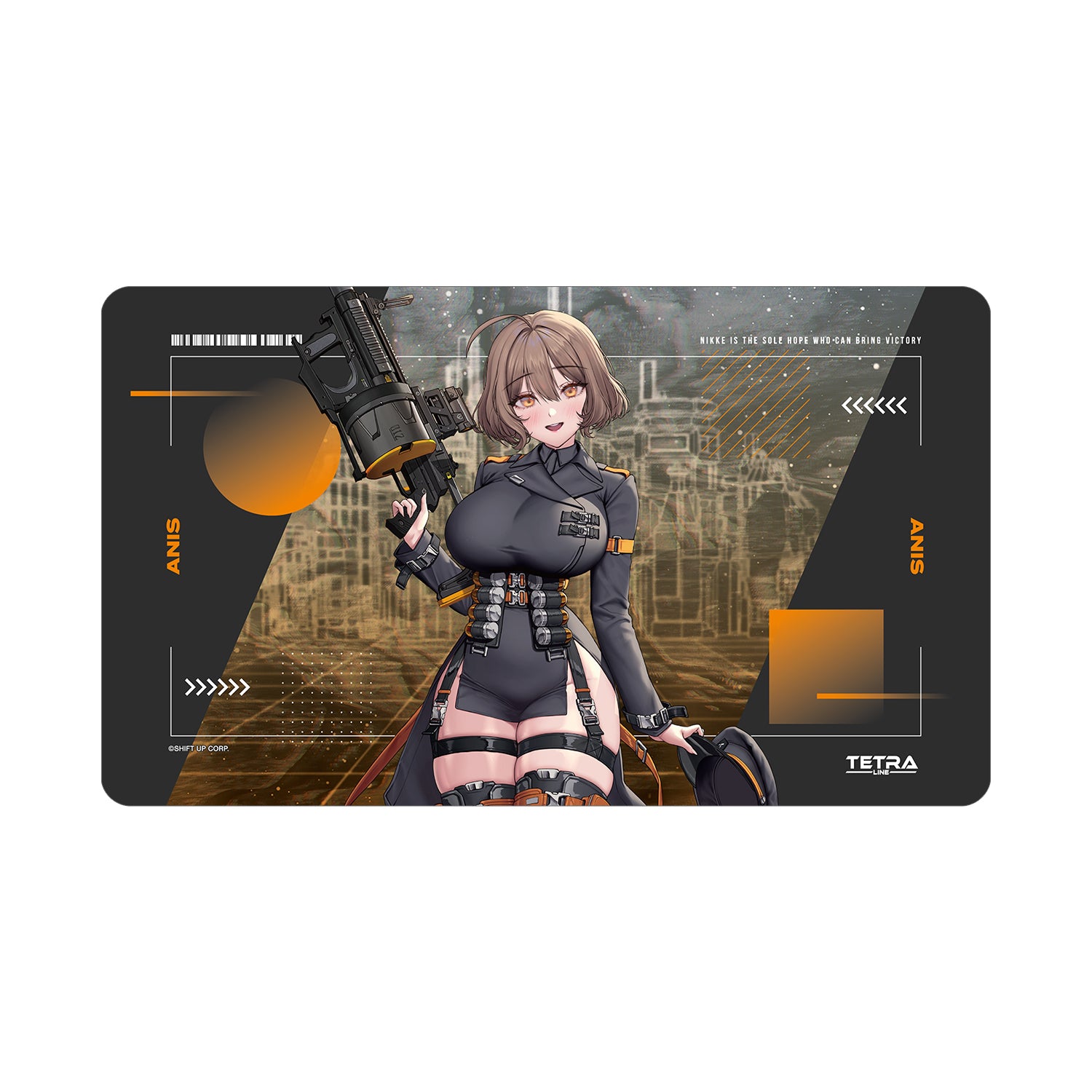 (Goods - Mat) GODDESS OF VICTORY: NIKKE Art by LOVECACAO Anis Tactical Fashion Ver. Multi-purpose Desk Mat