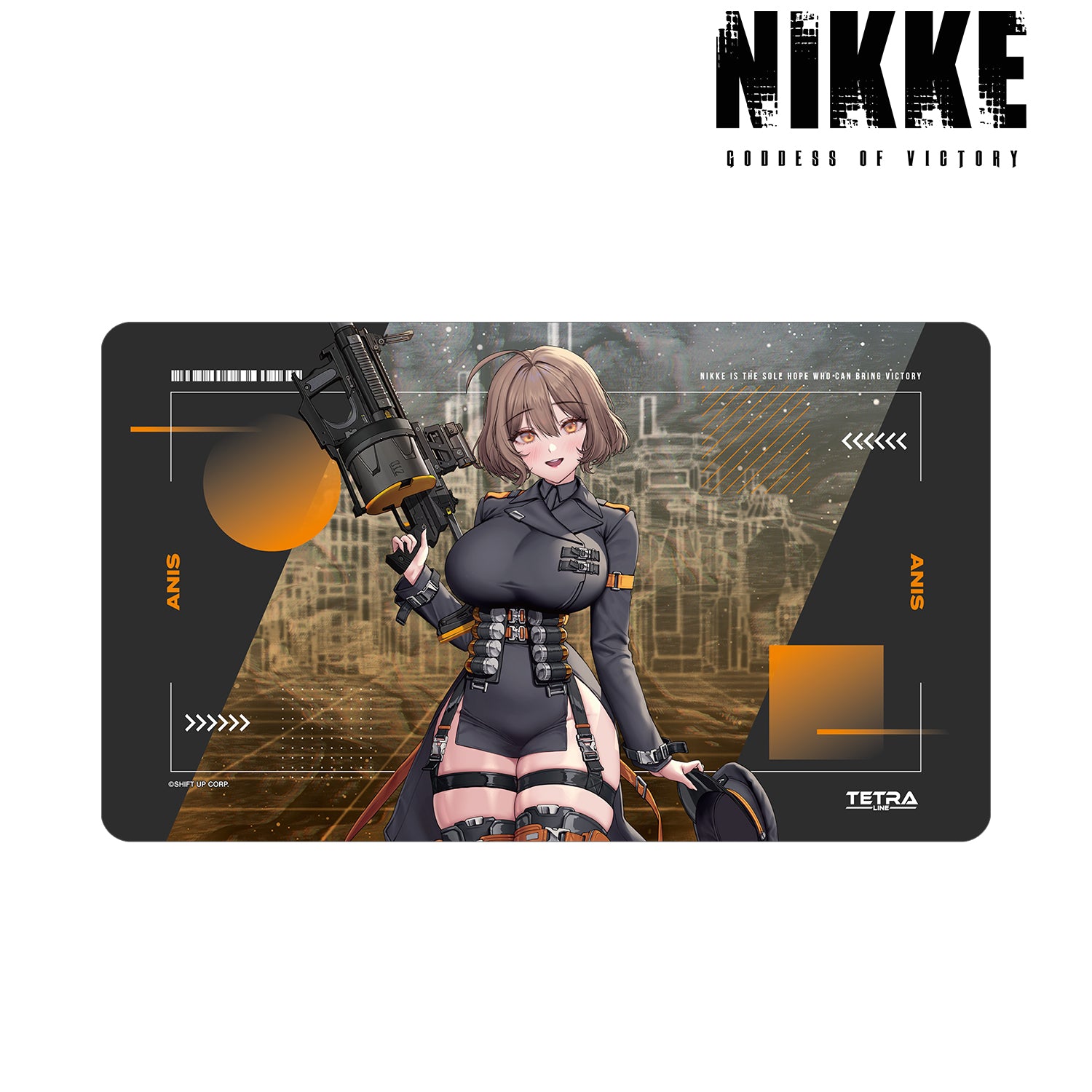 (Goods - Mat) GODDESS OF VICTORY: NIKKE Art by LOVECACAO Anis Tactical Fashion Ver. Multi-purpose Desk Mat