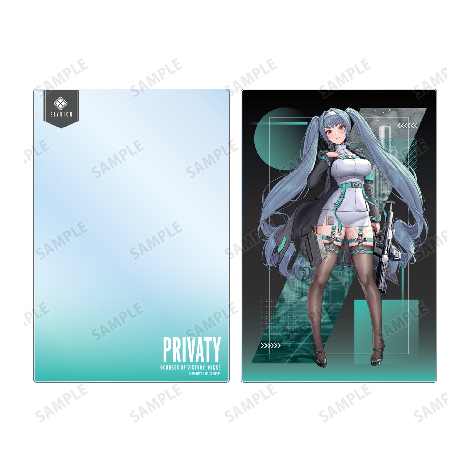 (Goods - Ornament) GODDESS OF VICTORY: NIKKE Art by LOVECACAO Privaty Tactical Fashion Ver. Acrylic Block