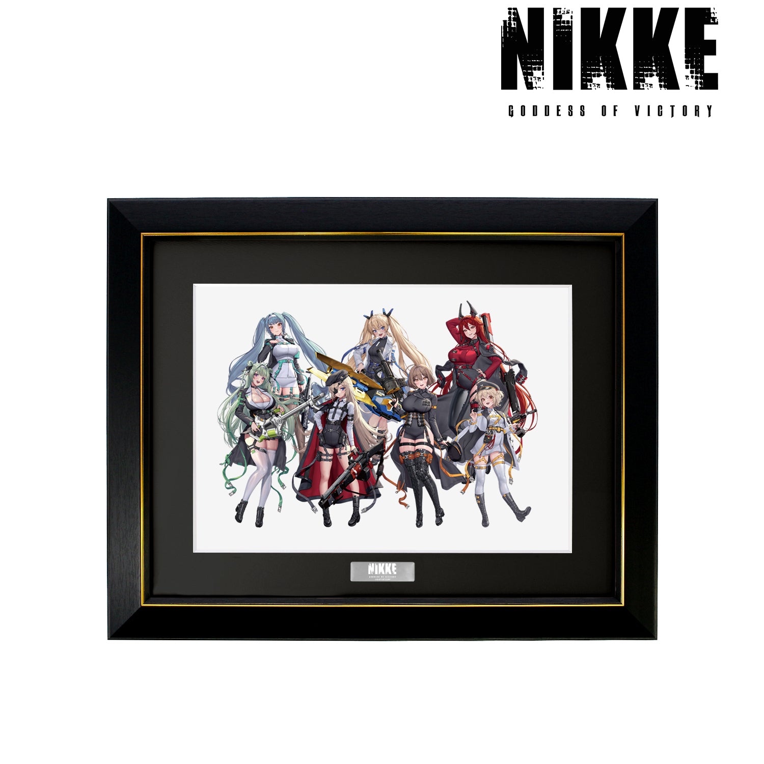 (Goods - Board) GODDESS OF VICTORY: NIKKE Art by LOVECACAO Ensemble Tactical Fashion Ver. Chara Fine Graph