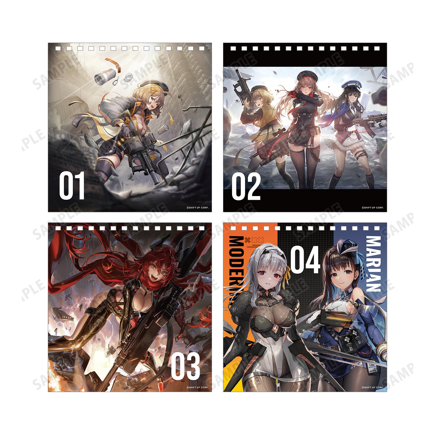 (Goods - Calendar) GODDESS OF VICTORY: NIKKE Daily GODDESS OF VICTORY: NIKKE Calendar