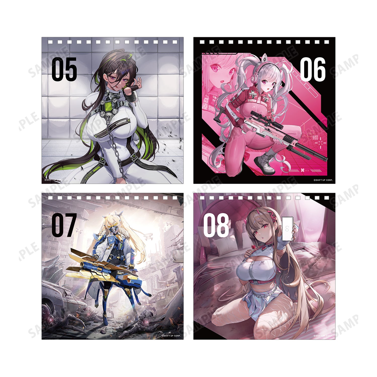 (Goods - Calendar) GODDESS OF VICTORY: NIKKE Daily GODDESS OF VICTORY: NIKKE Calendar