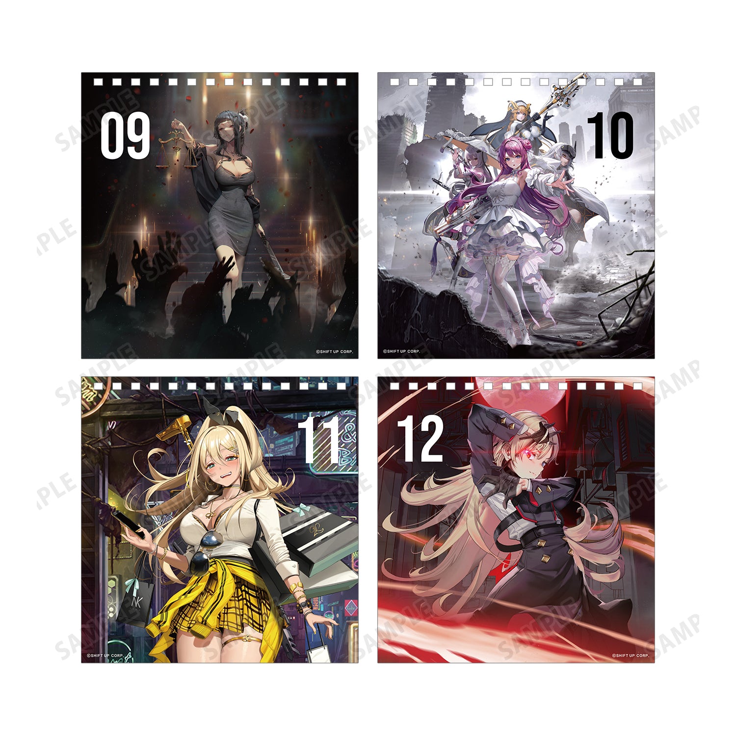 (Goods - Calendar) GODDESS OF VICTORY: NIKKE Daily GODDESS OF VICTORY: NIKKE Calendar