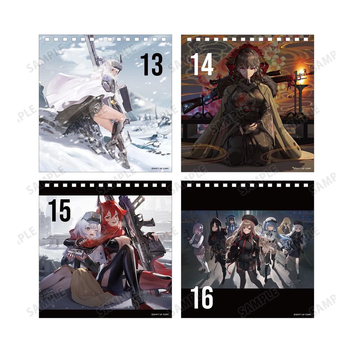 (Goods - Calendar) GODDESS OF VICTORY: NIKKE Daily GODDESS OF VICTORY: NIKKE Calendar