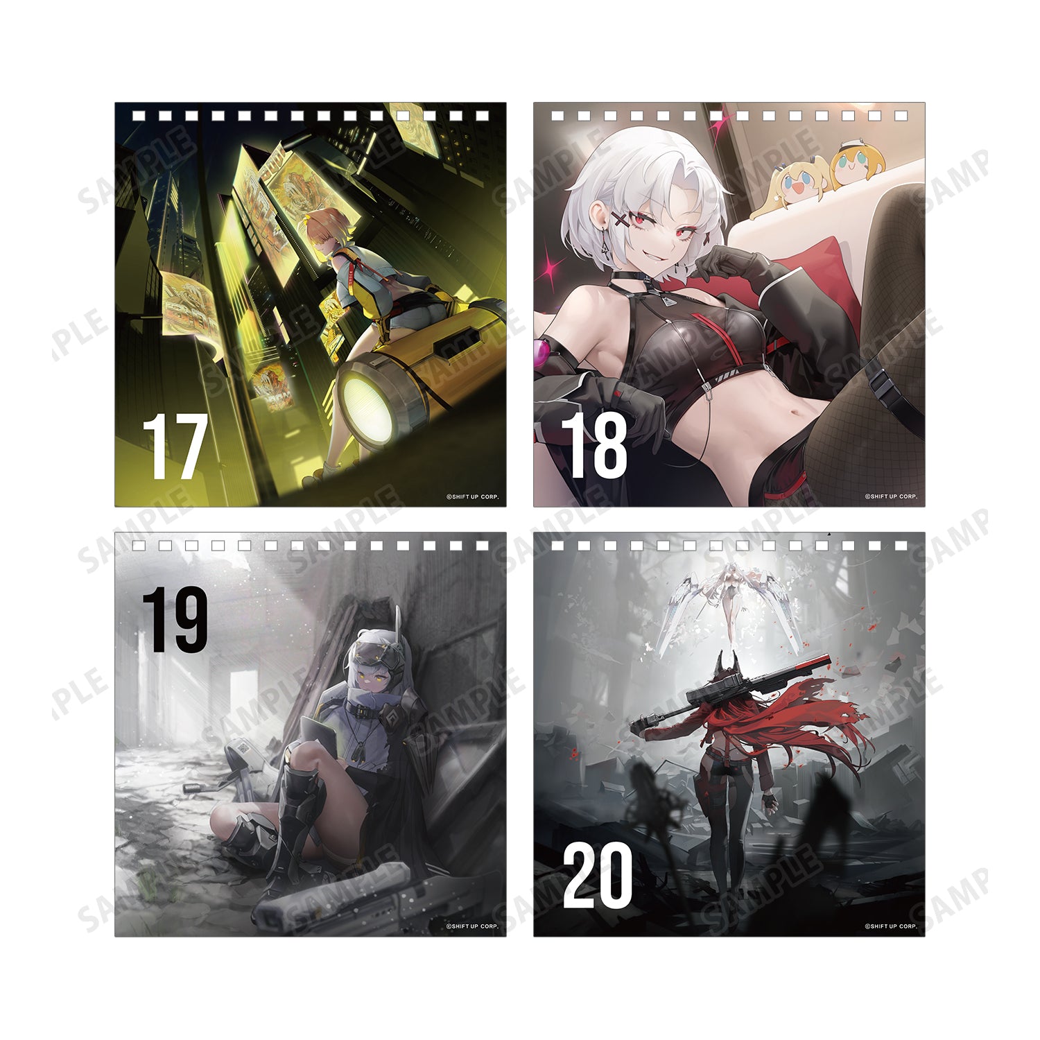 (Goods - Calendar) GODDESS OF VICTORY: NIKKE Daily GODDESS OF VICTORY: NIKKE Calendar