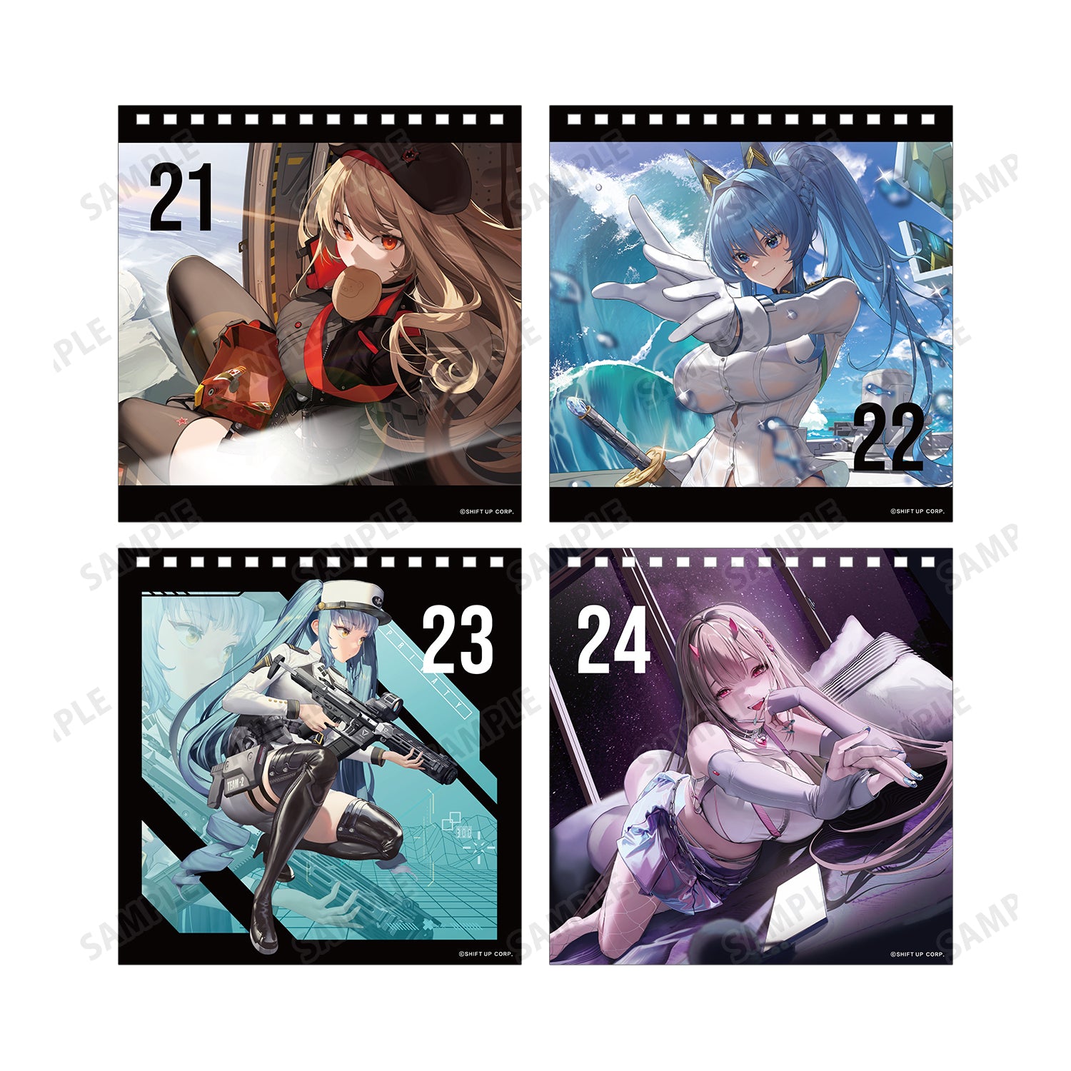 (Goods - Calendar) GODDESS OF VICTORY: NIKKE Daily GODDESS OF VICTORY: NIKKE Calendar