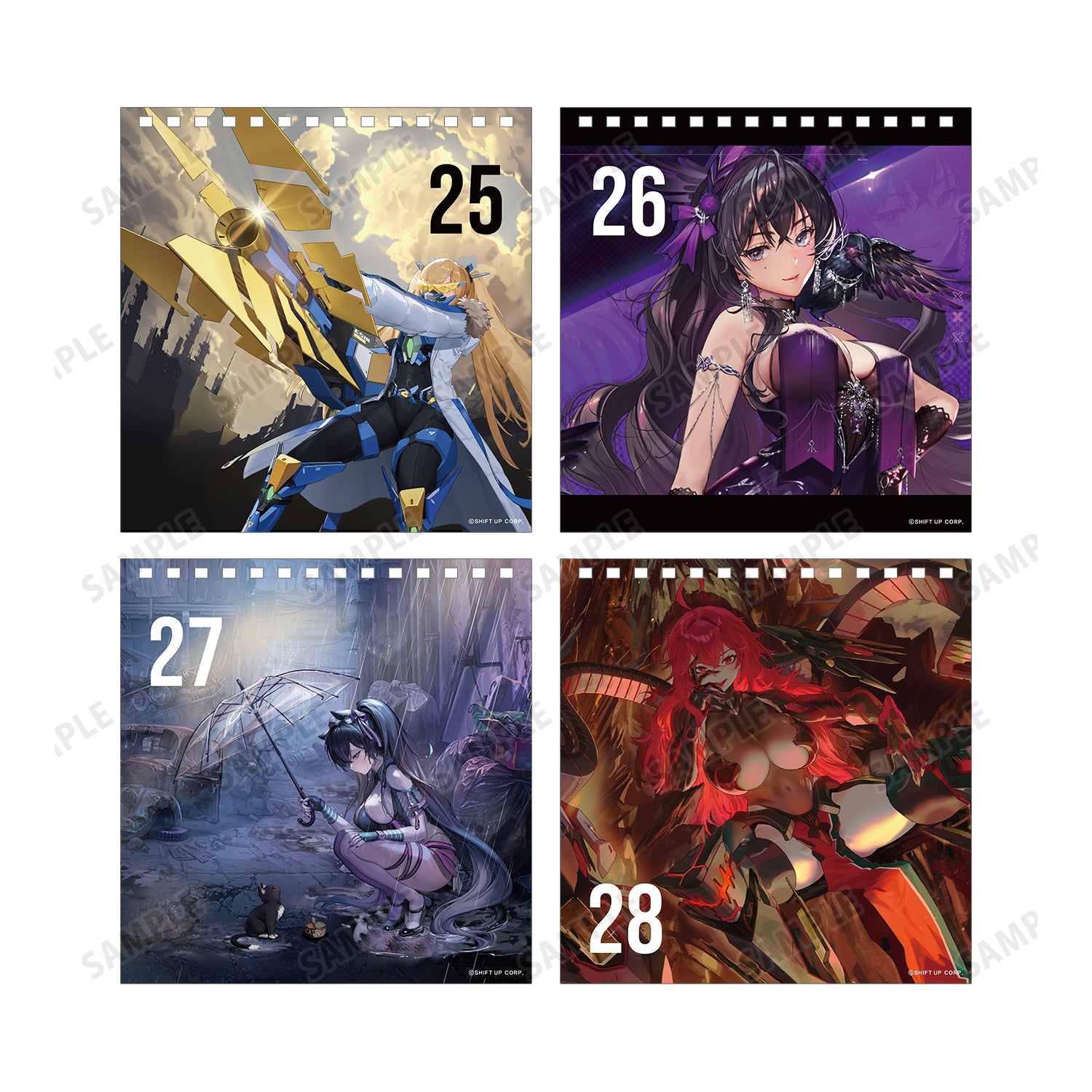 (Goods - Calendar) GODDESS OF VICTORY: NIKKE Daily GODDESS OF VICTORY: NIKKE Calendar