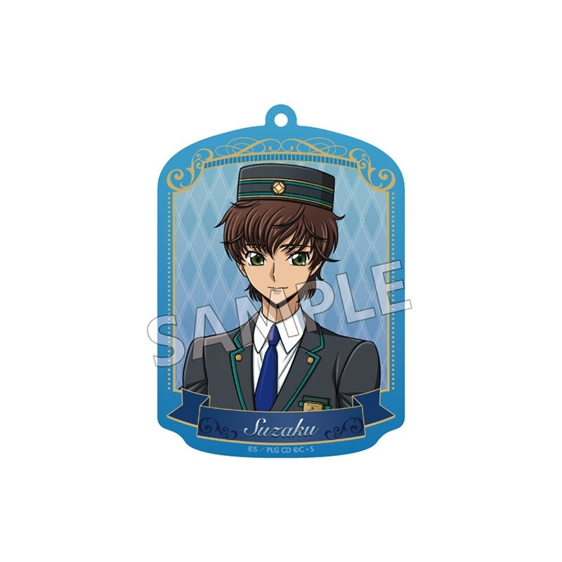 (Goods - Key Chain) CODE GEASS: Lelouch of the Rebellion x Hotel New Otani Collab Acrylic Key Chain Suzaku