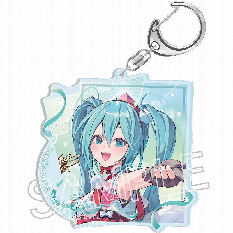 (Goods - Key Chain) Hatsune Miku Ayakashi Stage Acrylic Key Chain Tengu