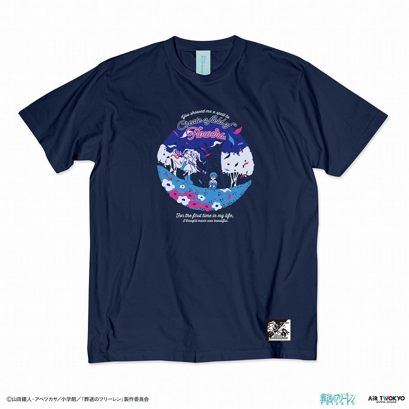 (Goods - Shirt) Frieren: Beyond Journey's End TV Anime Scene Art T-Shirts Vol. 2 - 1 (A Spell to Create a Field of Flowers) S