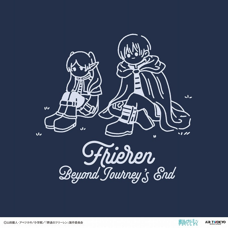 (Goods - Shirt) Frieren: Beyond Journey's End TV Anime Scene Art T-Shirts Vol. 2 - 1 (A Spell to Create a Field of Flowers) L