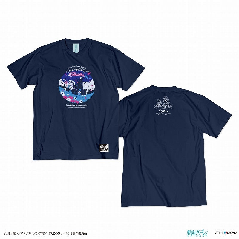 (Goods - Shirt) Frieren: Beyond Journey's End TV Anime Scene Art T-Shirts Vol. 2 - 1 (A Spell to Create a Field of Flowers) XXL