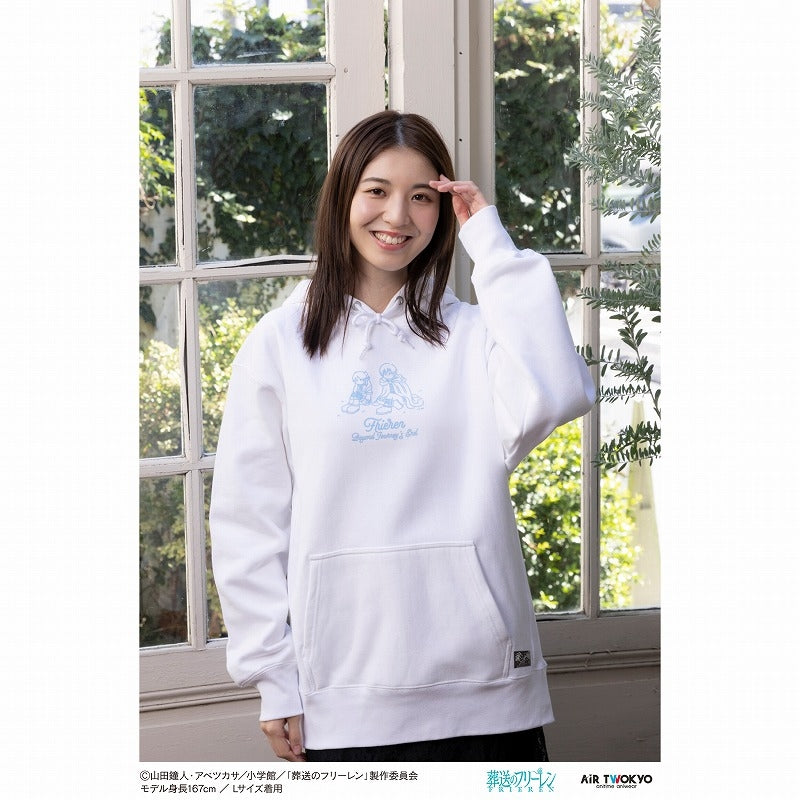 (Goods - Outerwear) Frieren: Beyond Journey's End TV Anime Scene Art Hoodies Vol. 2 - 1 (A Spell to Create a Field of Flowers) M