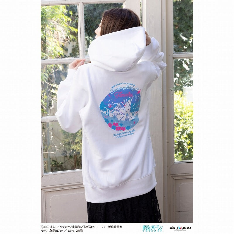 (Goods - Outerwear) Frieren: Beyond Journey's End TV Anime Scene Art Hoodies Vol. 2 - 1 (A Spell to Create a Field of Flowers) M