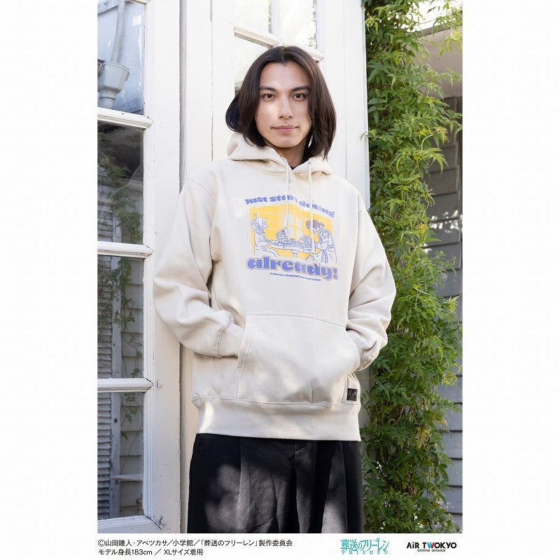 (Goods - Outerwear) Frieren: Beyond Journey's End TV Anime Scene Art Hoodies Vol. 2 - 3 (Just Start Dating Already!) XL