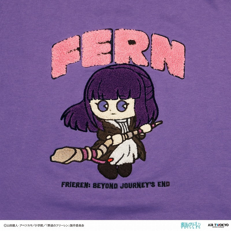 (Goods - Sweatshirt) Frieren: Beyond Journey's End TV Anime Scene Art Sagara Embroidered Sweatshirt Vol. 2 (Fern) M