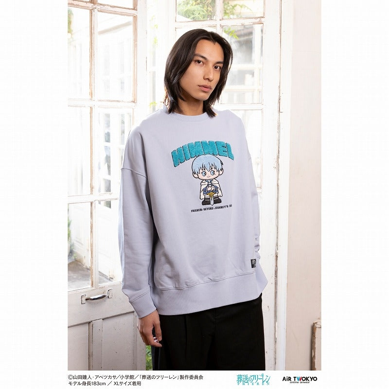 (Goods - Sweatshirt) Frieren: Beyond Journey's End TV Anime Scene Art Sagara Embroidered Sweatshirt Vol. 2 (Himmel) L