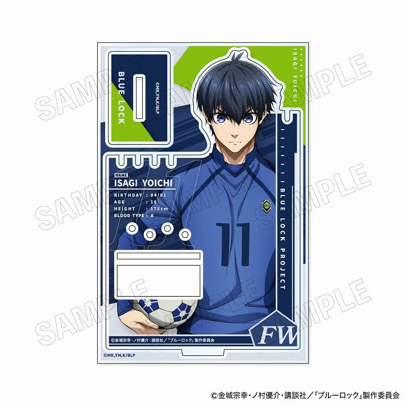 (Goods - Stand Pop) Blue Lock Acrylic Accessory Stand A: Yoichi Isagi