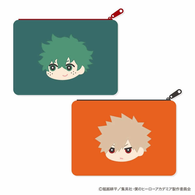 (Goods - Pouch) My Hero Academia MofuMofu Flat Case A: Izuku Midoriya