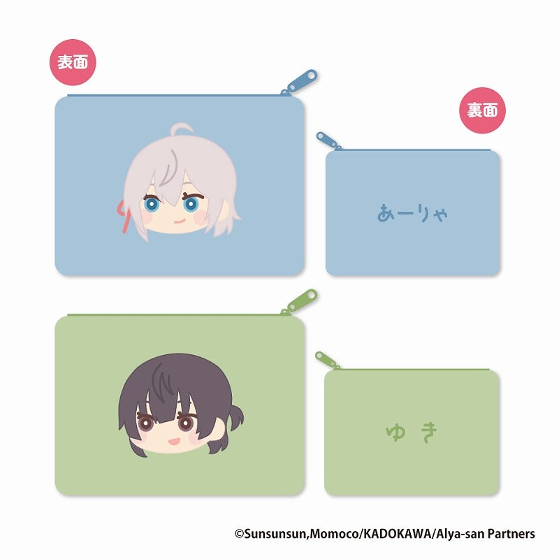 (Goods - Pouch) Alya Sometimes Hides Her Feelings in Russian MofuMofu Flat Pouch A: Alya