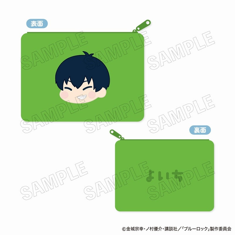 (Goods - Pouch) Blue Lock MofuMofu Flat Pouch A: Yoichi Isagi