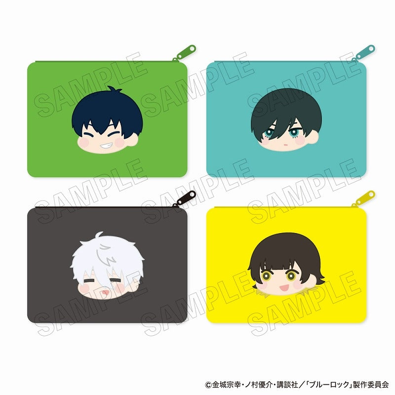 (Goods - Pouch) Blue Lock MofuMofu Flat Pouch A: Yoichi Isagi