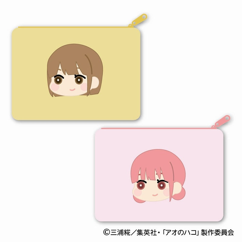 (Goods - Pouch) Blue Box MofuMofu Flat Pouch A: Chinatsu Kano