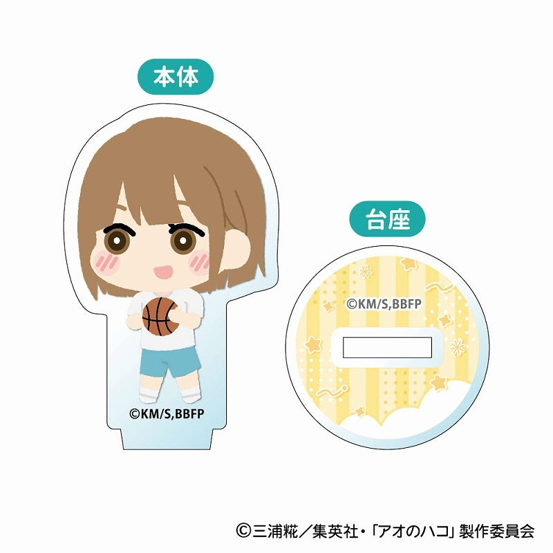 (BOX=8)(Goods - Stand Pop) Blue Box MofuMofu Mini Acrylic Stand