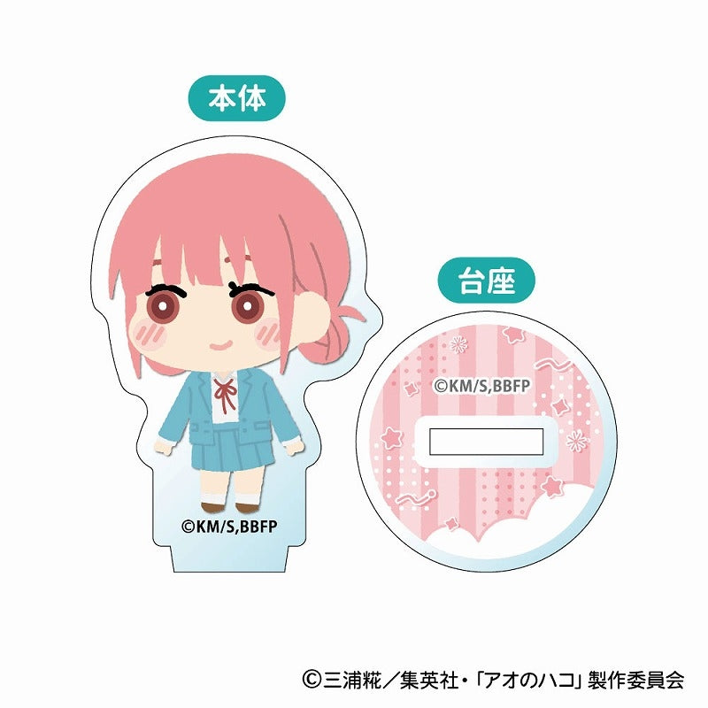 (BOX=8)(Goods - Stand Pop) Blue Box MofuMofu Mini Acrylic Stand