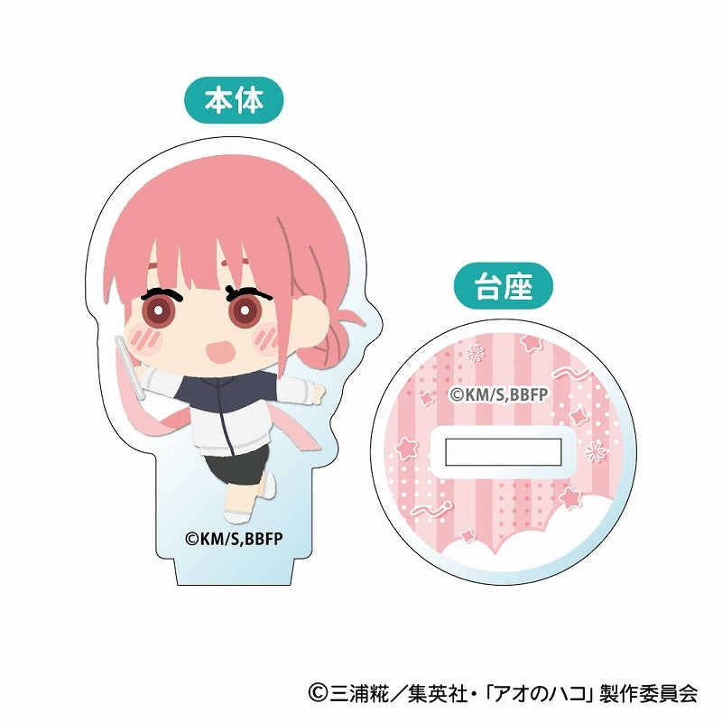 (BOX=8)(Goods - Stand Pop) Blue Box MofuMofu Mini Acrylic Stand