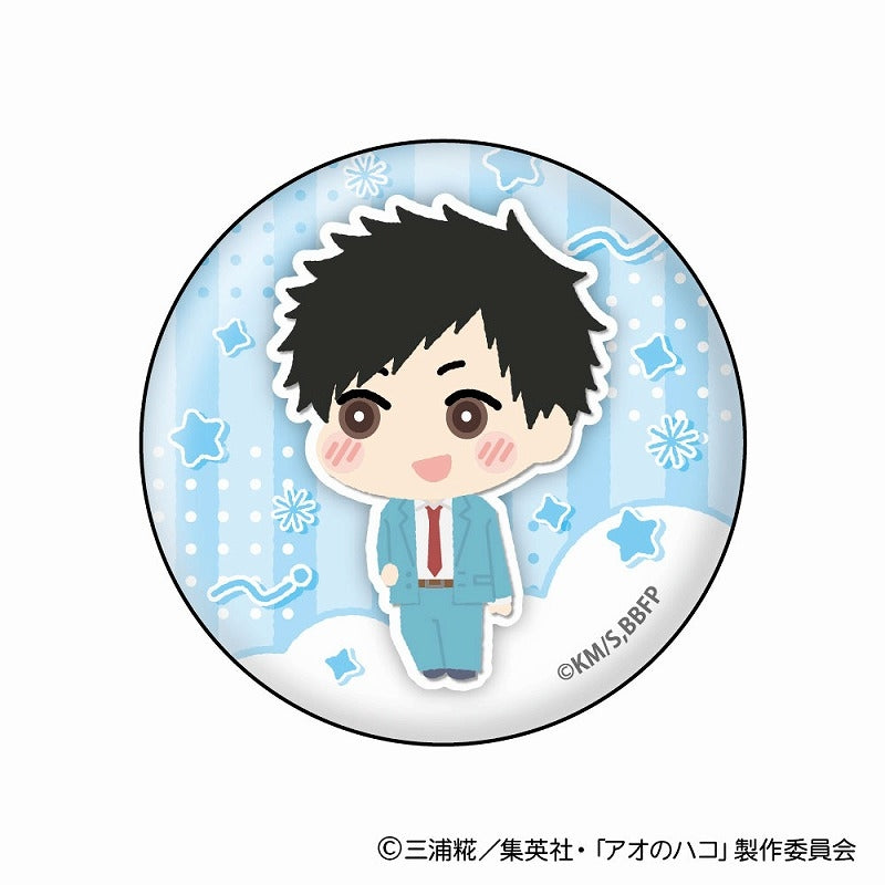 (BOX=8)(Goods - Badge) Blue Box MofuMofu Button Badge Collection