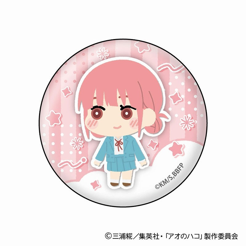 (BOX=8)(Goods - Badge) Blue Box MofuMofu Button Badge Collection