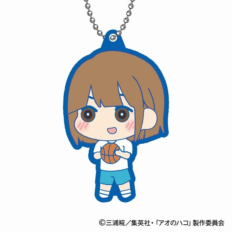 (BOX=8)(Goods - Mascot) Blue Box MofuMofu Rubber Mascot