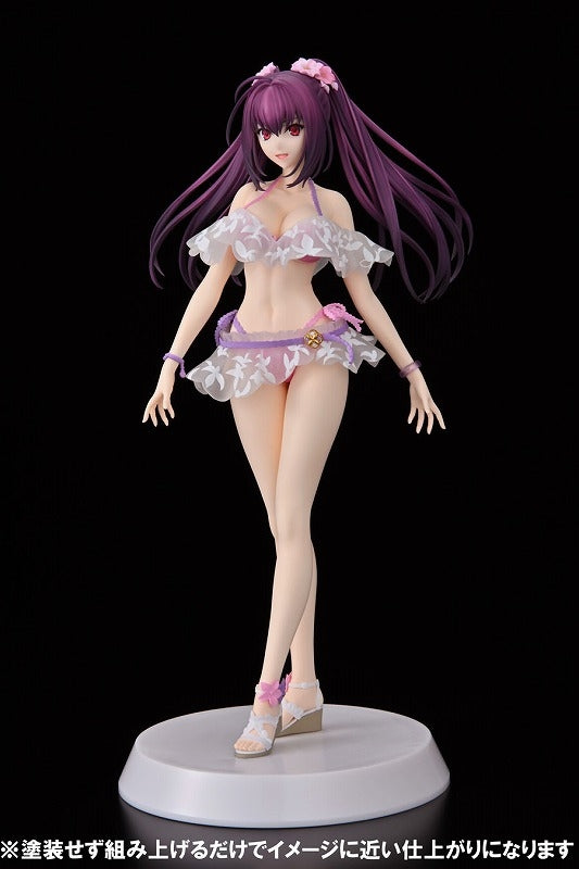 (Bishojo Figure) Fate/Grand Order - Assemble Heroines - Ruler/Scathach-Skadi [Summer Queens] 1/8 Partially Complete Figure Assembly Kit