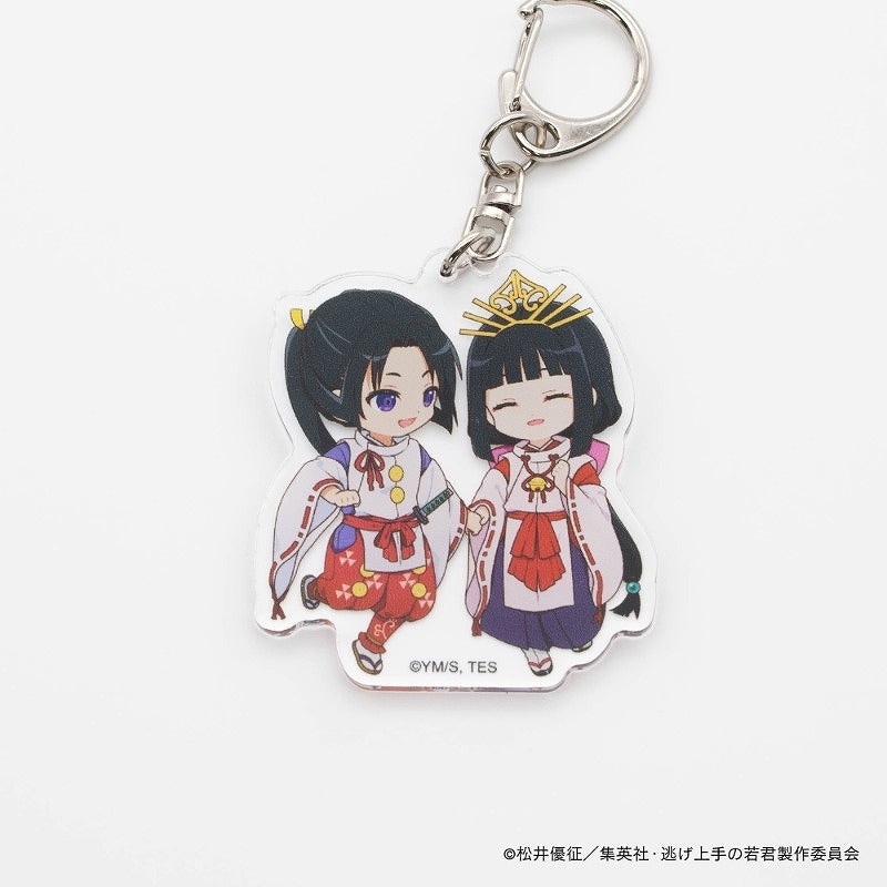 (Goods - Key Chain) The Elusive Samurai Acrylic Key Chain  Shatto The Elusive Samurai, Tokiyuki  & Shizuku