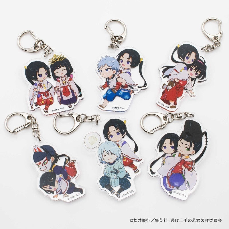 (Goods - Key Chain) The Elusive Samurai Acrylic Key Chain  Shatto The Elusive Samurai, Tokiyuki  & Shizuku