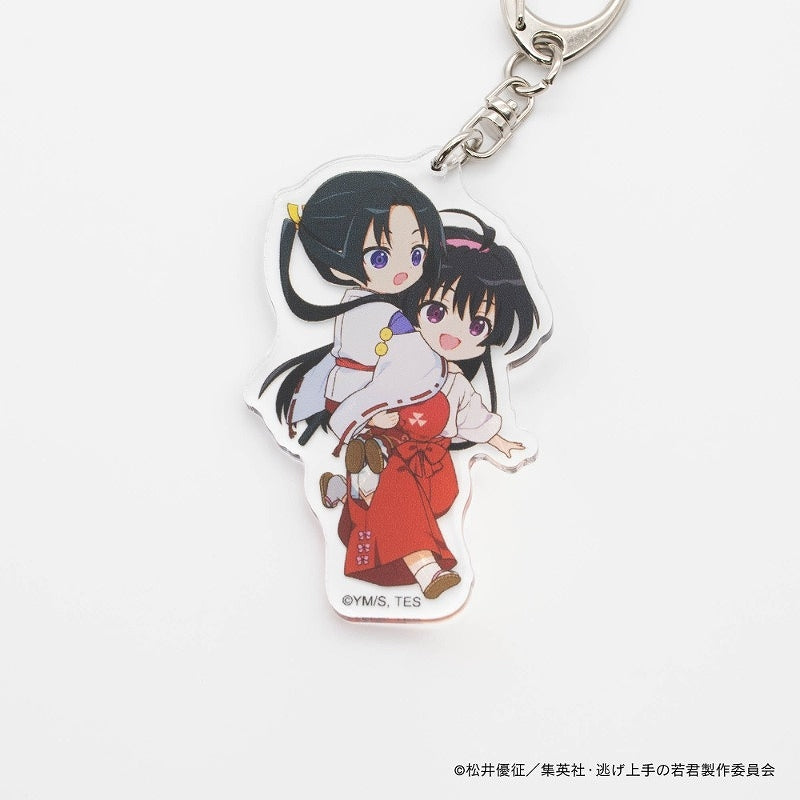 (Goods - Key Chain) The Elusive Samurai Acrylic Key Chain  Shatto The Elusive Samurai, Tokiyuki  & Ayako