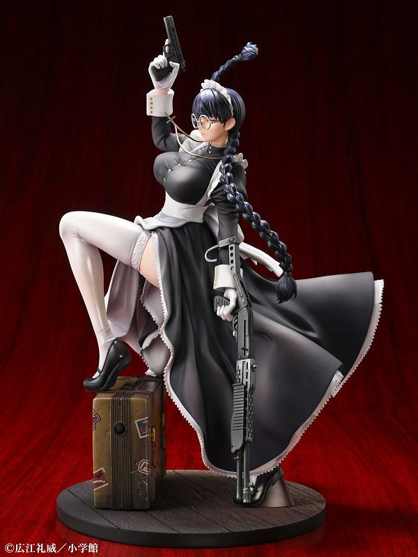 (Bishojo Figure) Black Lagoon Roberta Nightmare Maid Ver. 1/7 Completed Figure