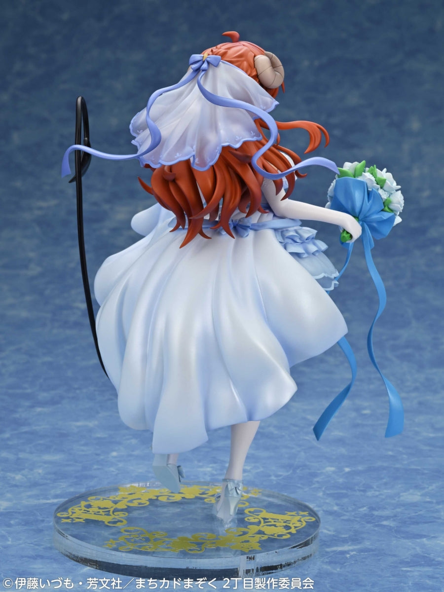 (Bishojo Figure) TV Anime The Demon Girl Next Door 2-Chome Shadow Mistress Yuko Wedding Ver. 1/7 Completed Figure