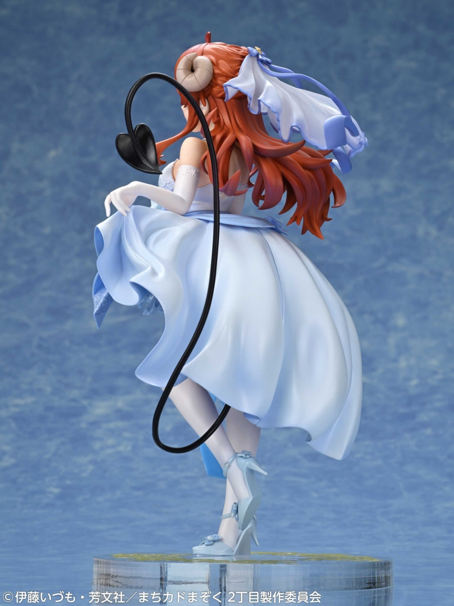 (Bishojo Figure) TV Anime The Demon Girl Next Door 2-Chome Shadow Mistress Yuko Wedding Ver. 1/7 Completed Figure