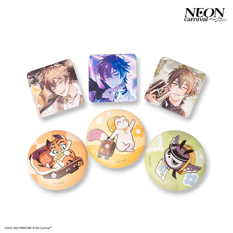 [※Blind](Goods - Badge) NU: Carnival Badge Neon Carnival -The 3rd bloom- Klein's Best Souvenir (Random Badge)