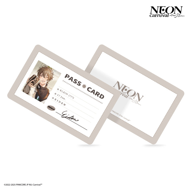 (Goods - Pass Case) NU: Carnival Pass Case Neon Carnival -The 3rd bloom- Klein Journey Tag Holder (including Eiden PVC ID Card)