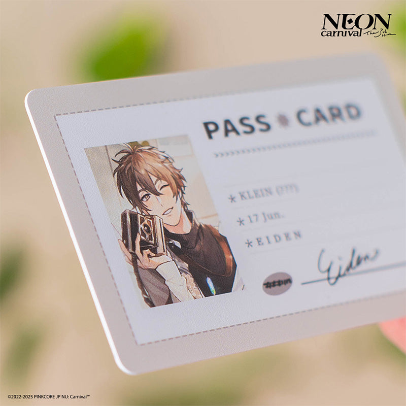 (Goods - Pass Case) NU: Carnival Pass Case Neon Carnival -The 3rd bloom- Klein Journey Tag Holder (including Eiden PVC ID Card)