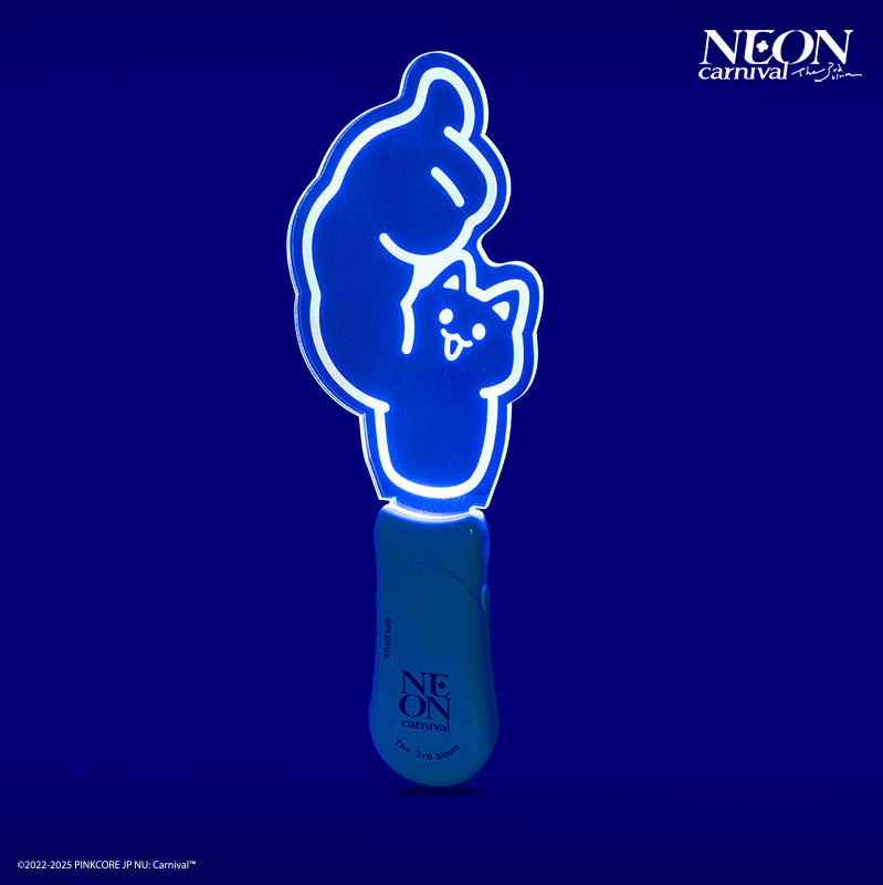 (Goods - Pen Light) NU: Carnival Pen Light Neon Carnival -The 3rd bloom- Awesome Cat ♡ Light Stick (Batteries Not Included)