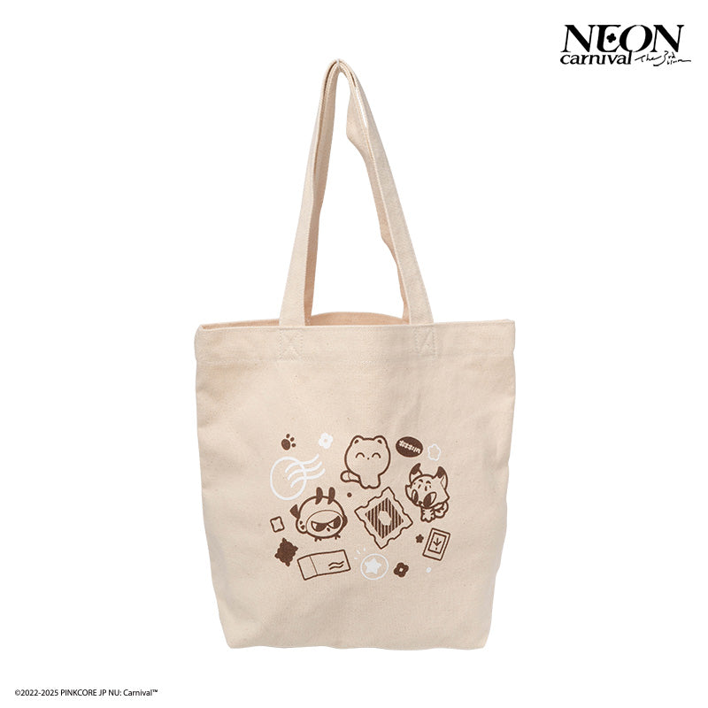 (Goods - Bag) NU: Carnival Tote Bag + Notebook Neon Carnival -The 3rd bloom- Traveling Klein Commemorative Tote Set