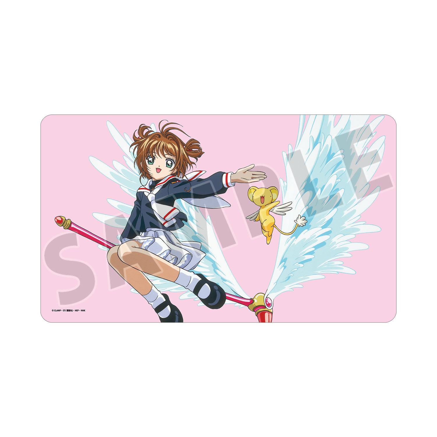 (Goods - Mat) TV Anime Card Captor Sakura Sakura & Kero-chan Multi-purpose Desk Mat