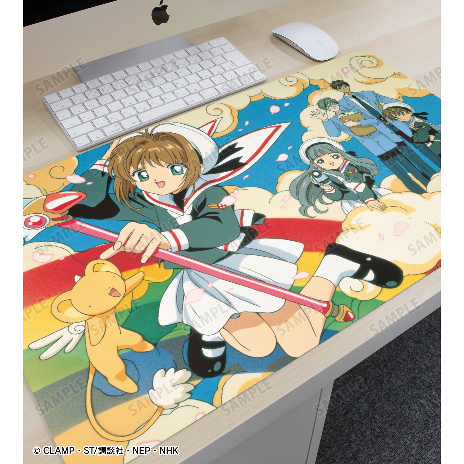 (Goods - Mat) TV Anime Card Captor Sakura Ensemble Multi-purpose Desk Mat